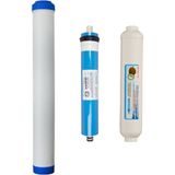 WaterGold Su Arıtma 20 inç G. Aktif Karbon + Membran + Tatlandırıcı Filtre