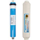 WaterGold Su Arıtma 75GPD Membran ve Post Karbon Filtresi