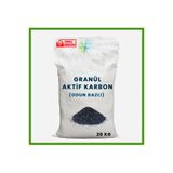 Watergold Su Arıtma Granül Aktif Karbon (odun Bazlı) - 25 Kg WG-OB-GAC-25