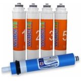 Waterlife Uyumlu Filtre 5 'li Lg Mebran Set Waterlife Su Arıtma Filtre