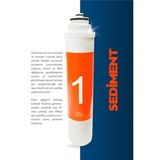 Waterlife Uyumlu Lg Membran 5li Seti Waterfill Tak Çevir Su Arıtma Filtre (Beyaz)
