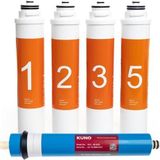 Waterlife Uyumlu Lg Membran 5li Seti Waterfill Tak Çevir Su Arıtma Filtre