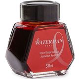 Waterman 110730 Kırmızı Şişe Dolma Kalem Mürekkebi