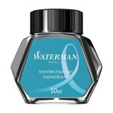 waterman dolma kalem mürekkebi cam şişede 50 ml deniz mavi s0110810 - YOk