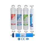WaterMelon Kapalı Kasa 12 Inç Inline Su Arıtma Cihazı Filtresi 5 Aşamalı Set 406953557