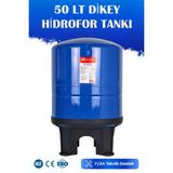 Watermelon Trtank Profesyonel 50 Litre Dikey Ayaklı Nsf Membranlı Hidrofor Genleşme Tankı - 50 lt - Mavi