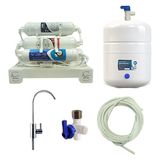 Waternil 8 lt Açık Kasa Inline Filtreli Su Arıtma Cihazı Antibakteriyel Tank ve 5 Aşamalı Filtre