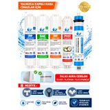 watersea Su Arıtma Filtresi KALİTELİ inline Kapalı Kasa ihlas SİLVER ,PLATİNİUM,PLUS BİREBİR UYUMLU NSF ONAYLI 5'Lİ SET