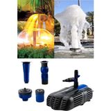 Watershut Süs Havuzu Fıskiye Pompası 120 Watt ( 4 Farklı Başlık ile Birlikte)