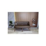 WATERYBROOK DERİ 3 ü Çay Seti Koltuğu ÜÇÜ Koltuk - Cafe, Ofis, Balkon, Kafe, Bahçe, Salon Mobilyası