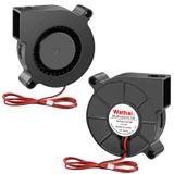 Wathai 5015 Blower Fan 24V, Bilyalı Rulman Turbo Fan, Ender 3 için 1m Tel, Fırçasız Santrifüj 24 Volt Fanlar, 3D Yazıcı Soğutma için Fırçasız Santrifüj 24 Volt Fanlar