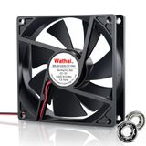 Wathai 9225 92 mm x 25 mm 12V 2Pin Çift Bilyalı Rulman DC Fırçasız Soğutma Kılıfı Fanı