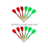 WATSING Dart Oku 12'lı set Çelik Uç Renkli Dart Oku seti