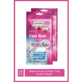 Watsons 3 Bıçaklı 3 Adet Kullan At Kadın Tıraş Bıçağı