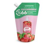 Watsons Çilek Refill 900 ml Kremsi Duş Jeli