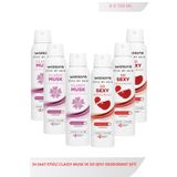 Watsons Classy Musk 150 Ml X3 ve So Sexy 150 Ml X3 Deodorant Seti