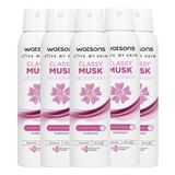 Watsons Classy Musk 5x150 ML Sprey Deodorant