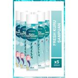 Watsons Fresh Kuru Kadın Şampuanı 200 ml x 5 Adet Canlandırıcı Arındırıcı Etkili Tüm Saç Tipleri İçin