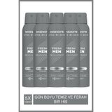 Watsons Fresh Men 5x150 ml Sprey Deodorant