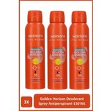 Watsons Golden Horizon Deodorant Sprey Pudralı 3x150ml
