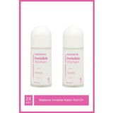 Watsons Invisible 48 Saat Etkili Kadın Roll-On 50 ml X2 Adet