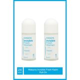 Watsons Invisible Fresh 48 Saat Etkili Kadın Roll-On 50 ml X2 Adet