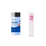 Watsons Koyu Renk Ojeler Için Aseton 150 Ml+ Benri Disk Pamuk 140 Adet