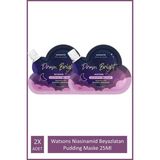 Watsons Niasinamid Beyazlatan Pudding Maske 25 ml x 2
