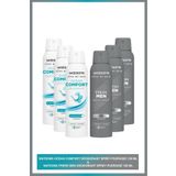 Watsons Ocean Comfort Pudrasız Deodorant Sprey 150 ml X 3 Fresh Men Pudrasız Deodorant Sprey 150 M