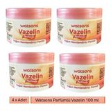 Watsons , Parfümlü Vazelin 100 ml x 4 Adet