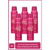 Watsons Seabloom Deodorant Sprey Kadın Pudrasız 5x150ml
