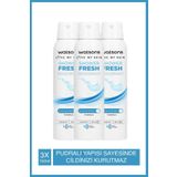 Watsons Shower Fresh Deodorant Sprey Pudralı 3x150ml
