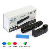 Watton WT-605 10w 2000 Lümen 4 Renk Güçlü El Feneri