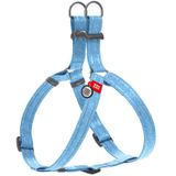WAUDOG Yeniden Pamuklu Köpek Koşum Takımı Küçük Köpekler, Orta ve Büyük Köpekler için Çevre Dostu Köpek Koşum Takımı - QR Kimlik Etiketli Yansıtıcı Köpek Koşum Takımı - Erkek ve Dişi Köpekler için