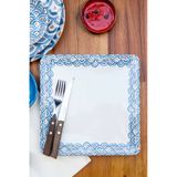 Wave Kare Servis Tabağı 25 Cm