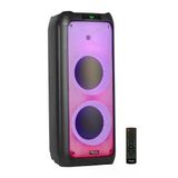 WAVE10 10 Inç (25,4 Cm) Çift Woofer’lı Hoparlör, 800W, Bluetooth, Usb/microsd, Wave LED Efekti, Tws Kablosuz Bağlantı, Siyah