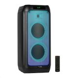 Wave8 8 Inç (20,3 Cm) Çift Woofer'lı Hoparlör, 600W, Bluetooth, Usb/microsd, Wave LED Efekti, Tws Kablosuz Bağlantı, Siyah - Çok Renkli