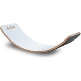 Wavy Board Beyaz Laminant Yüzey Gri Renk Keçeli Denge Tahtası