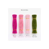 Waxera 100 Adet Renkli Şönil Seti – Fuşya,şeker Pembe, Pastel Pembe ve Ordu Yeşili