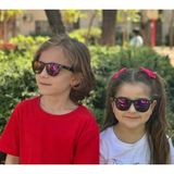 Wayfarer Mavi/Mor Aynalı Polo Exchange Çocuk Gözlüğü