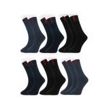 Waynap 12li Paket Dikişsiz Erkek Termal Çorap Antrasit - Lacivert - Siyah