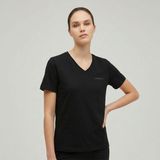 Wb 11CT126 6fx Lumberjack Kadın T-Shirt A102063505 Sıyah - Siyah