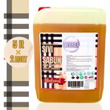 Wbrex Besleyici Sıvı El Sabunu Weekend Kokulu 5 lt x 2 adet - 10 lt