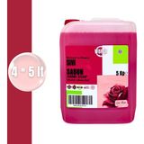 Wbrex Besleyici ve Onarıcı Sıvı El Sabunu 5 Lt *4 Adet Gül Kokulu - 20 lt
