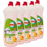 Wbrex Bulaşık Deterjanı Portakal Kokulu 650 ml * 5