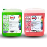 Wbrex Japon Kiraz & Bahar Ferahlığı Köpük Sabun 2x5 Lt – Karışık Ikili Ekonomik Paket, Ferah ve Cilt Dostu Temizlik - 10 LT