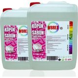 Wbrex Premium Gliserinli Köpük Sabun 5 Lt * 2 Adet Ekonomik Boy Beyaz Sabun Kokulu - 10 lt