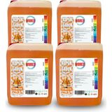 Wbrex Premium Gliserinli Köpük Sabun 5 lt x 4 Adet Misk Amber Kokulu - 20 lt
