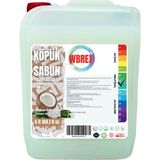 Wbrex Premium Köpük Sabun 5 lt Gliserinli Hindistan Cevizi Kokusuyla pH Dengeli Tüm Ciltler İçin