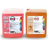 Wbrex Premium Köpük Sabun Japon Kiraz & Misk Amber pH Dengeli 10 LT Tüm Ciltler İçin Uygun